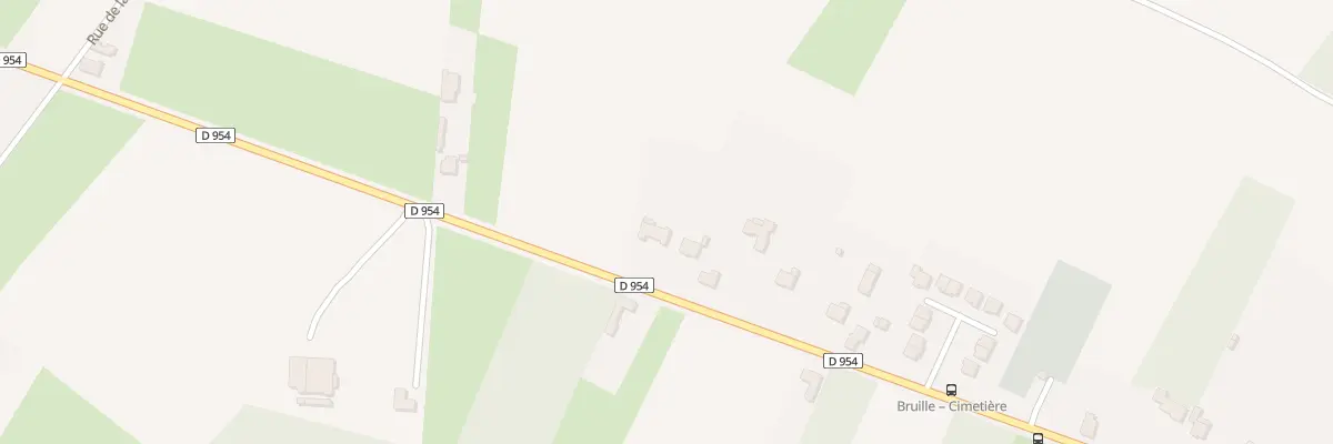 Plan du 262 Rte de Saint-amand à Bruille-Saint-Amand