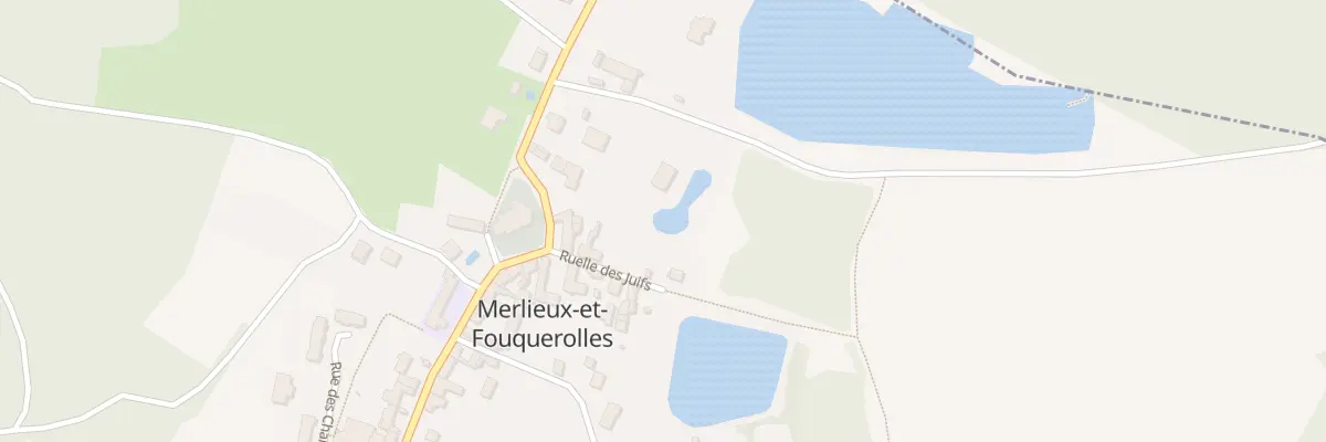 Plan du 3 Rle des Juifs à Merlieux-et-Fouquerolles