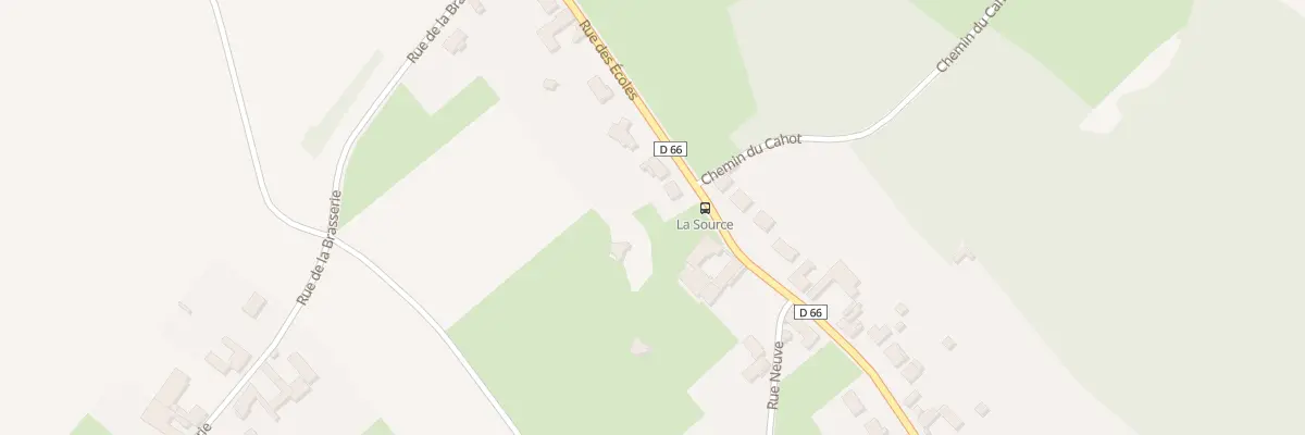 Plan du 825 Rue des Ecoles à Bruille-Saint-Amand