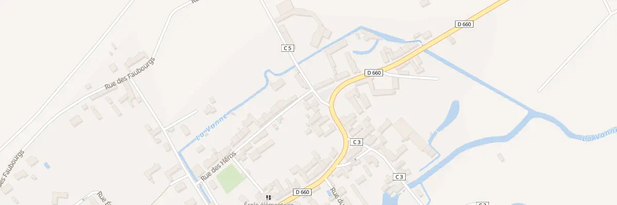Plan du 66 Gr Grande Rue à Foissy-sur-Vanne