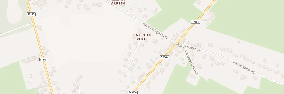 Plan du 10 Rue de la Croix Verte à Magnet