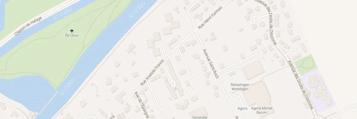 Plan du 7 Rue Anatole France à Nogent-sur-Seine
