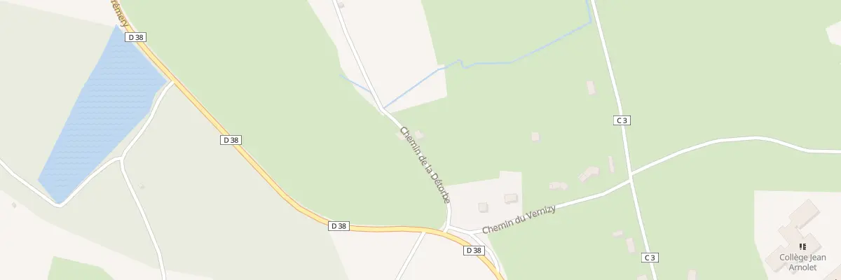 Plan du 162 Le Vernizy à Saint-Saulge