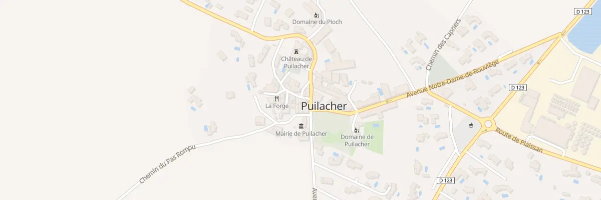 Plan du 5811F Le Village à Puilacher
