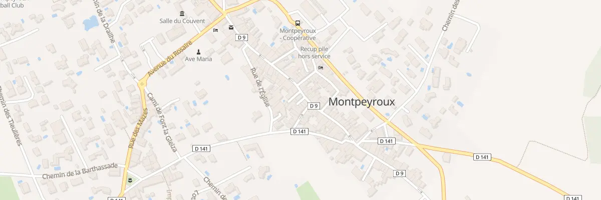 Plan du 46 Rue de la Dysse à Montpeyroux