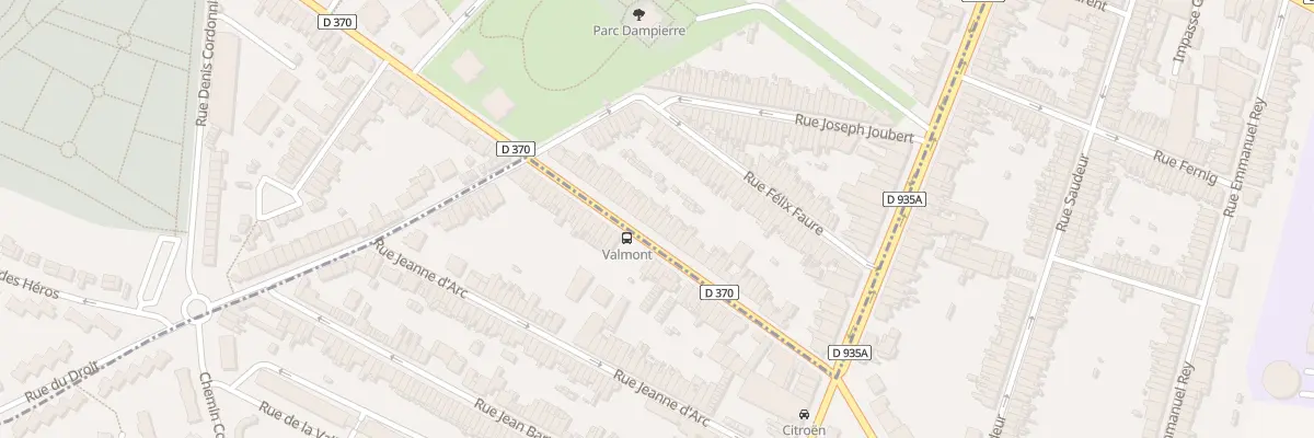 Plan du 35 Rue Constant Moyaux à Anzin