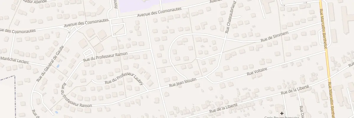 Plan du 4 Rue Marie Noel à Migennes