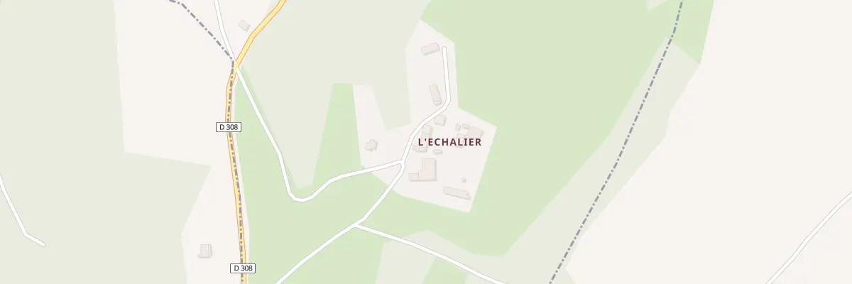 Plan du 7 L’Echalier à Néronde-sur-Dore
