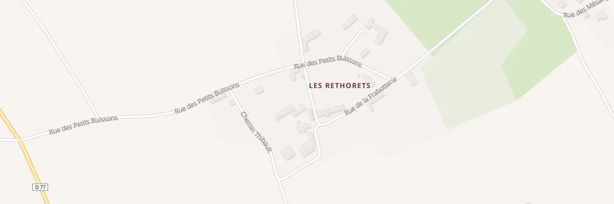 Plan du 4 Rue de la Frabotterie à Cerisiers