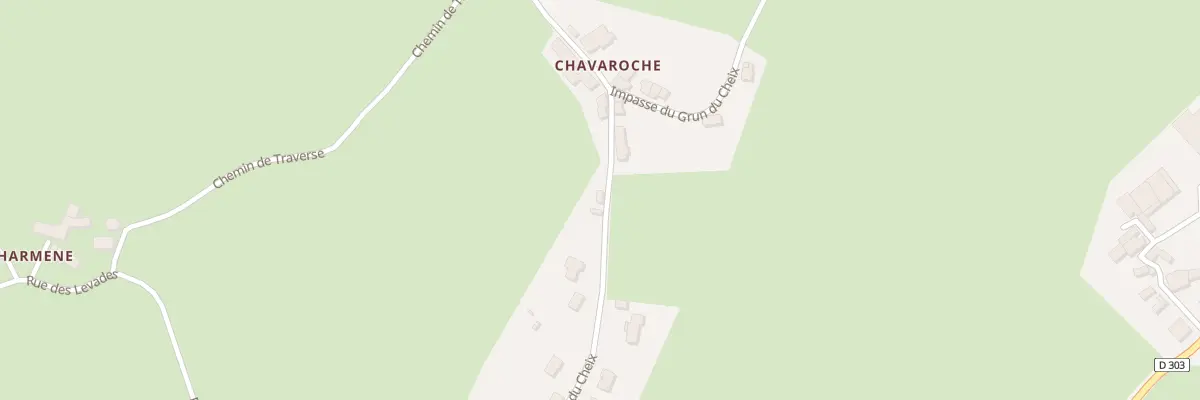 Plan du 5074 Chavaroche Sud à Saint-Flour-l’Étang