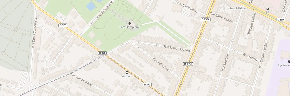 Plan du 259 Rue Félix Faure à Anzin