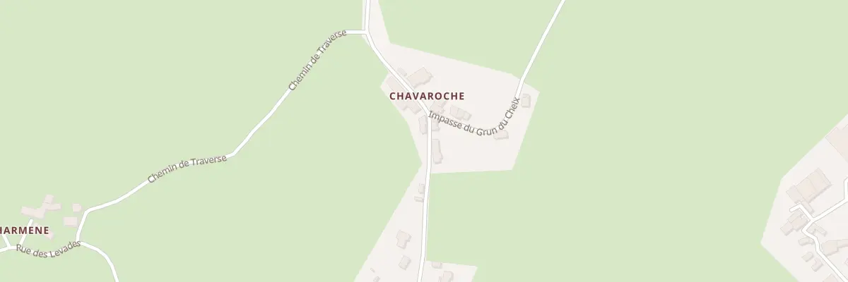 Plan du 5072 Chavaroche Sud à Saint-Flour-l’Étang