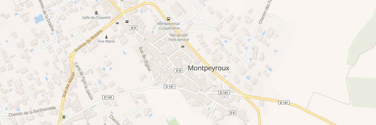 Plan du 16 Rue de Versailles à Montpeyroux