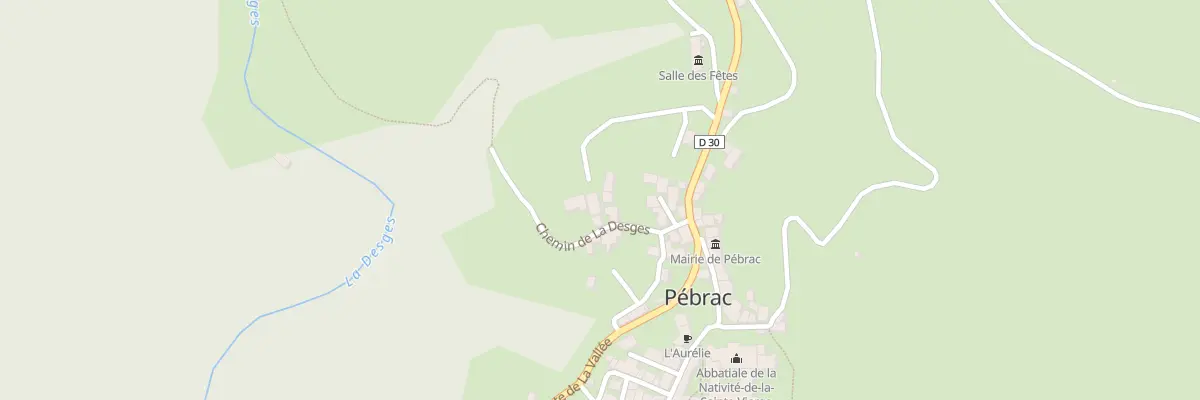 Plan du 5047 Le Bourg à Pébrac
