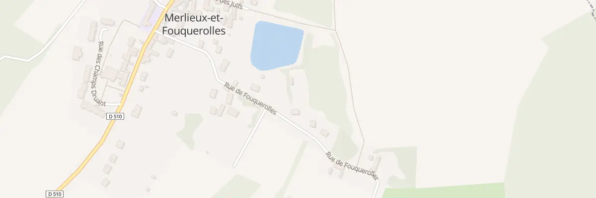 Plan du 15 Rue de Fouquerolles à Merlieux-et-Fouquerolles