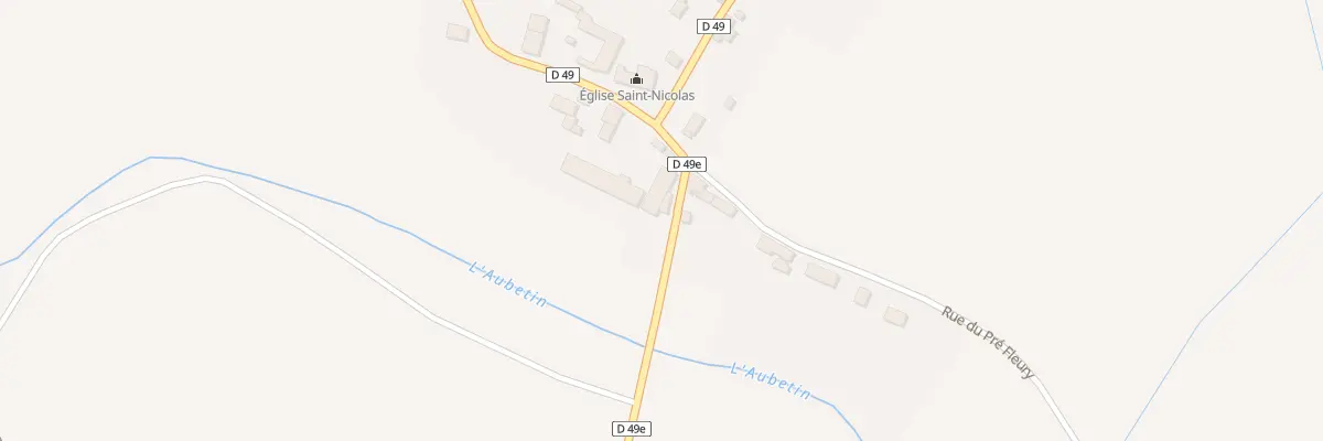 Plan du 1 Rue de l’Eglise à Bouchy-Saint-Genest