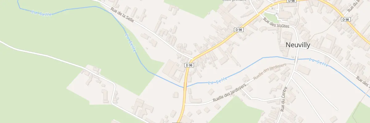Plan du 38 Rue de la République à Neuvilly