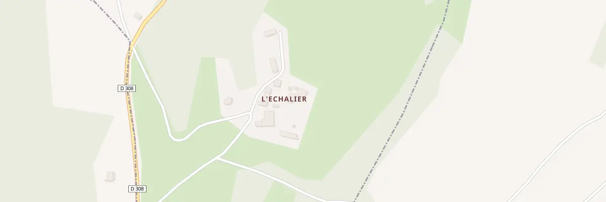 Plan du 9 L’Echalier à Néronde-sur-Dore