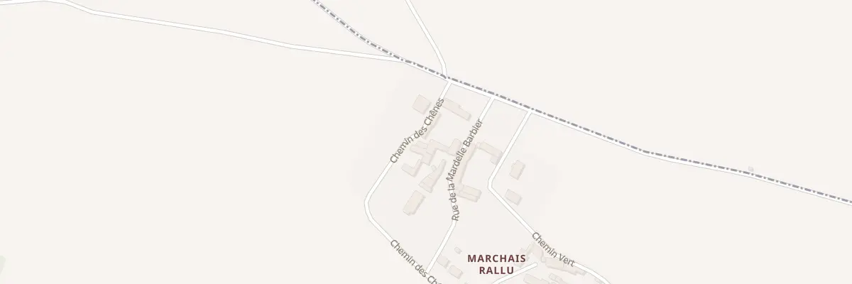 Plan du 20 Che des Chènes à Cerisiers