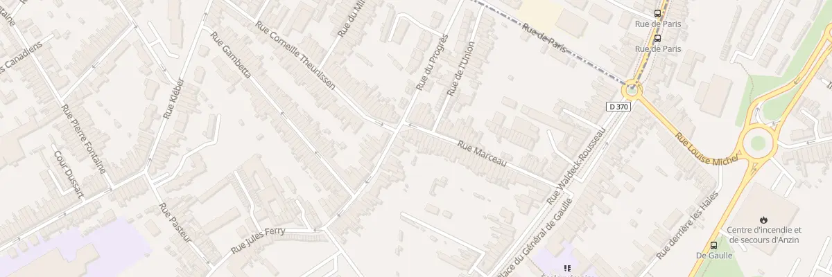 Plan du 49 Rue Marceau à Anzin