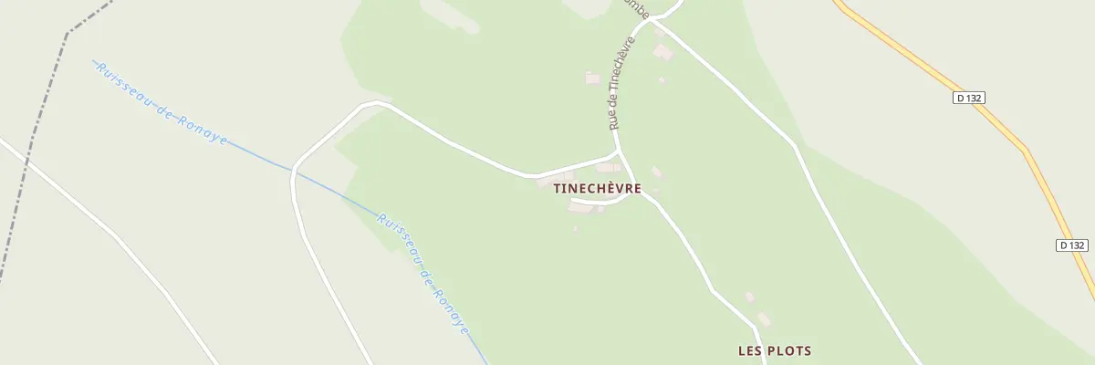 Plan du 5009 Tinechevre à Fayet-Ronaye