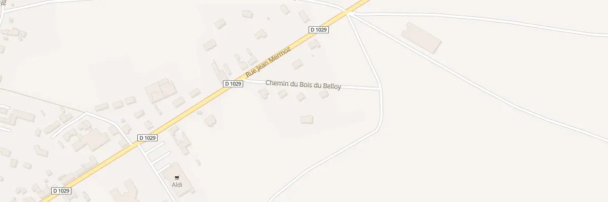 Plan du 2 Cr Dit du Bois du Belloy à Mont-d’Origny