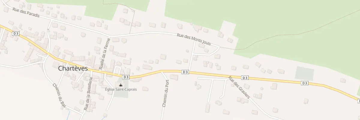 Plan du 5 Rue de la Croix Blanche à Chartèves