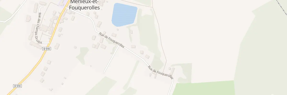 Plan du 17 Rue de Fouquerolles à Merlieux-et-Fouquerolles