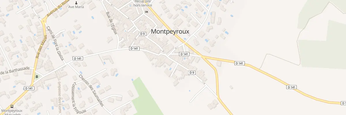 Plan du 73 Rue de la Dysse à Montpeyroux