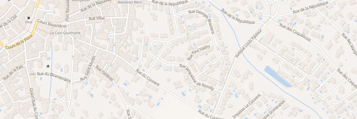 Plan du 18 Rue Jacqueline de Romilly à Saint-André-de-Sangonis