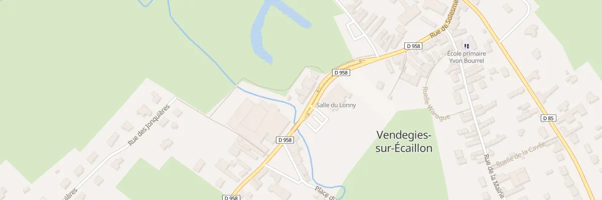 Plan du 264 Rue de Solesmes à Vendegies-sur-Écaillon
