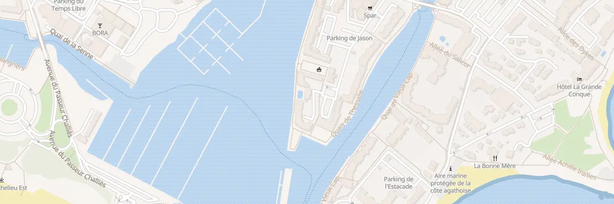 Plan du 5 Rue de la Toison d’Or à Agde