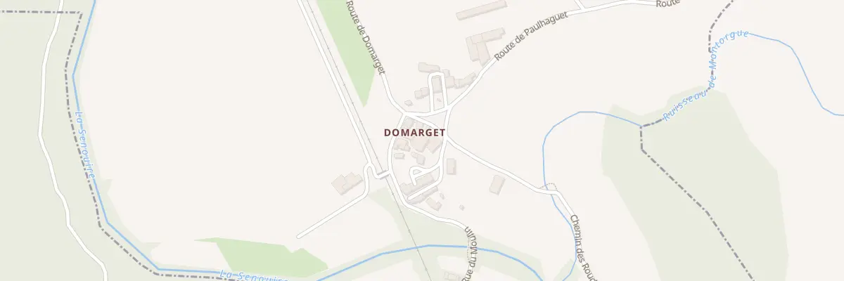 Plan du 5077 Domarget à Domeyrat