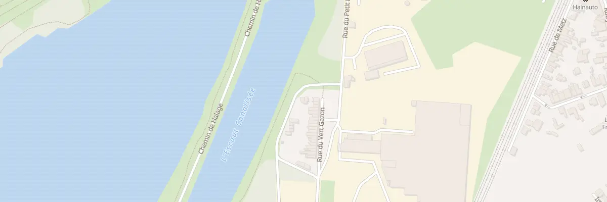 Plan du 12T Rue du Vert Gazon à Valenciennes