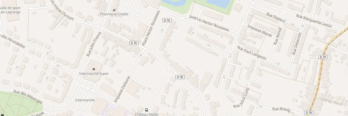 Plan du 32 Rue Jean Jaurès à Beuvrages