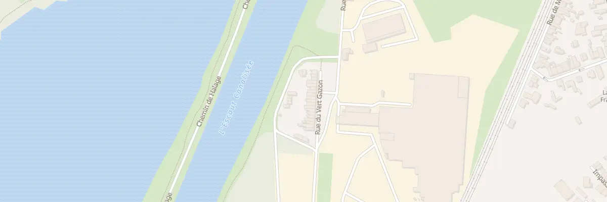 Plan du 32 Rue du Vert Gazon à Valenciennes