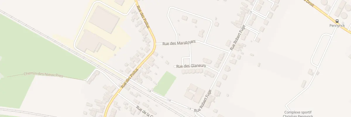 Plan du 25 Rue des Glaneurs à Beuvrages