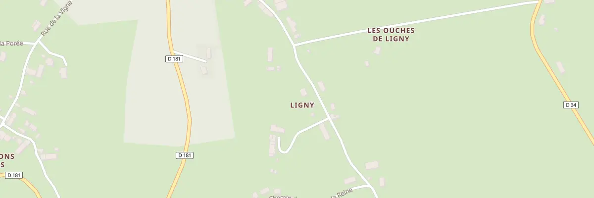 Plan du 14 Ligny à Crux-la-Ville