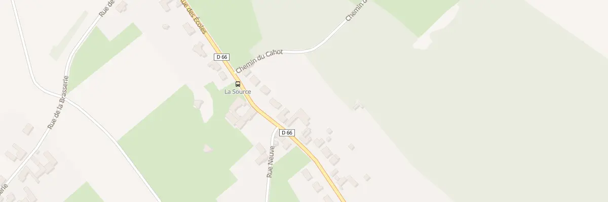 Plan du 714 Rue des Ecoles à Bruille-Saint-Amand