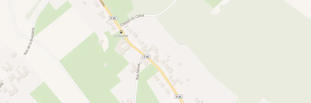 Plan du 700 Rue des Ecoles à Bruille-Saint-Amand