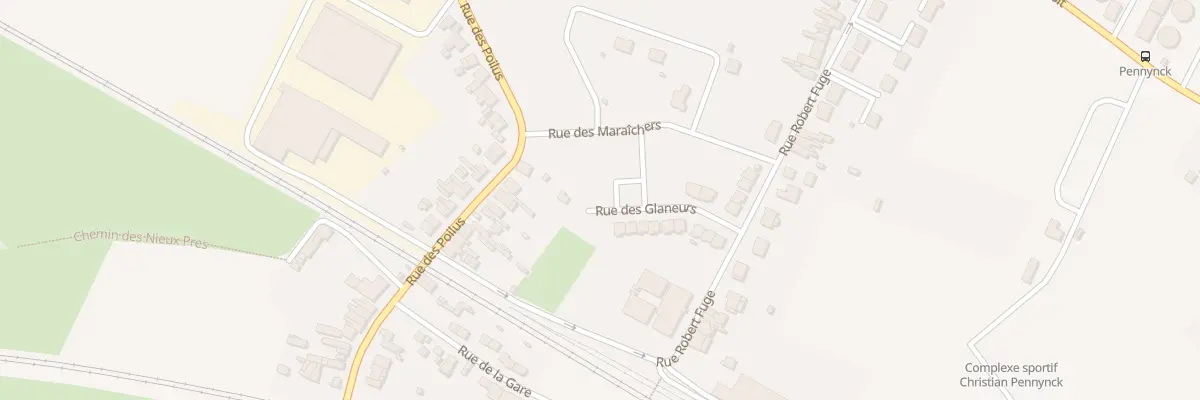 Plan du 23 Rue des Glaneurs à Beuvrages