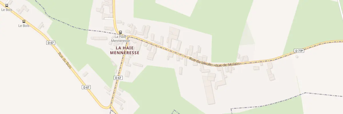 Plan du 4 Rue du Moulin à Molain