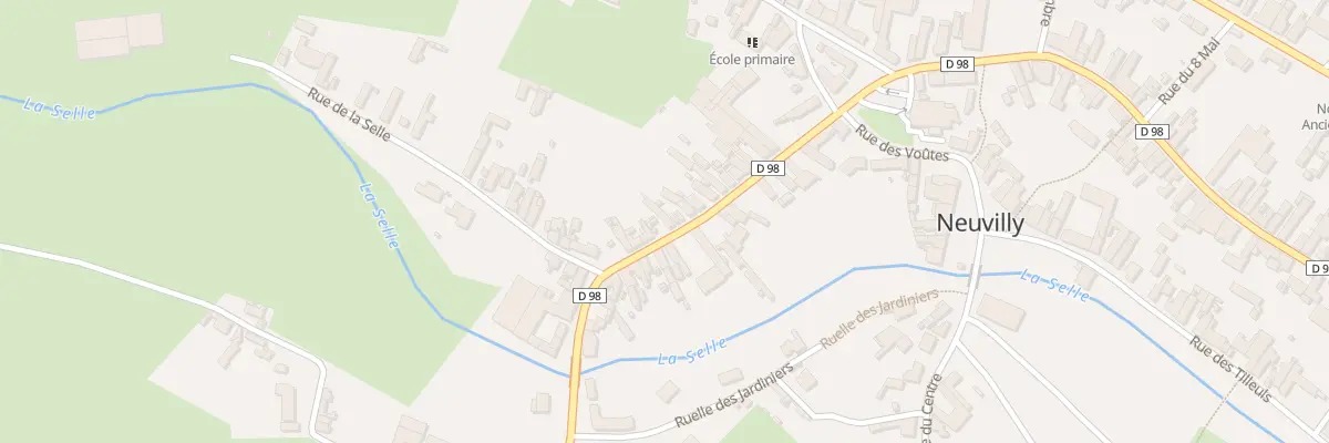 Plan du 26 Rue de la République à Neuvilly