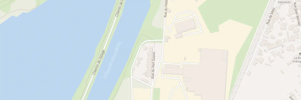 Plan du 16 Rue du Vert Gazon à Valenciennes