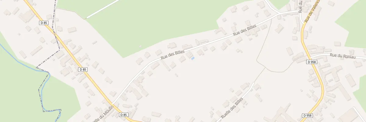 Plan du 214 Rue des Billes à Vendegies-sur-Écaillon