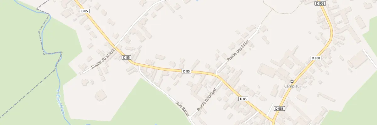 Plan du 258 Rue de Sommaing à Vendegies-sur-Écaillon