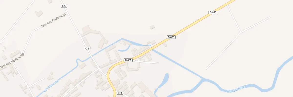 Plan du 80 Gr Grande Rue à Foissy-sur-Vanne