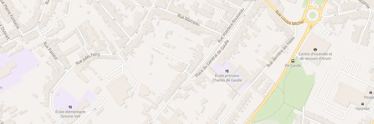 Plan du 52 Rue Waldeck Rousseau à Anzin