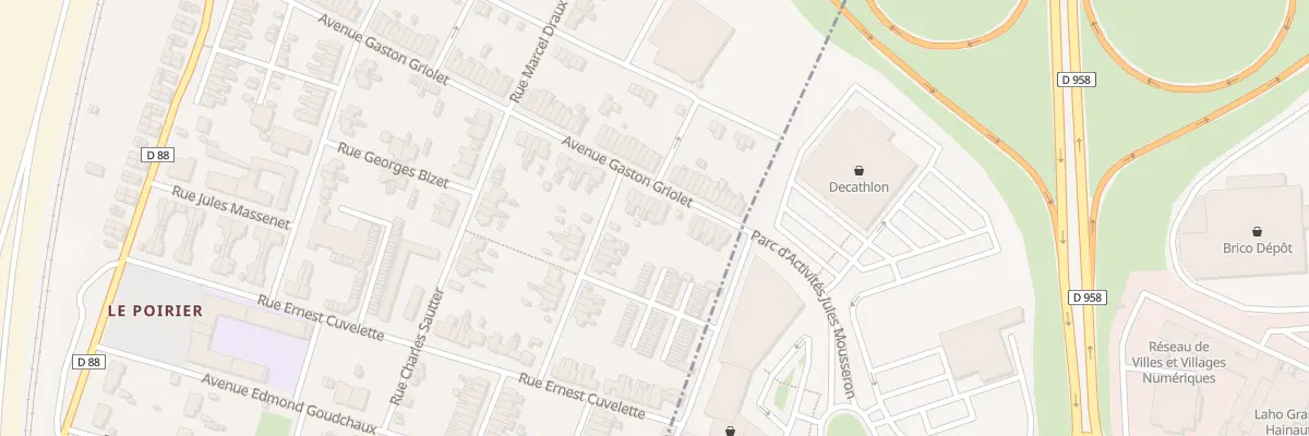 Plan du 26 Av Gaston Griolet à Trith-Saint-Léger