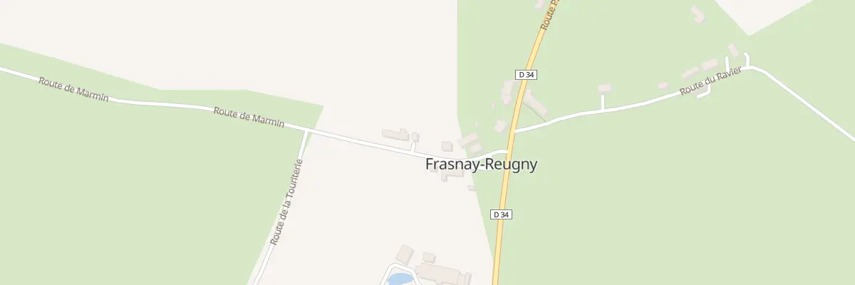 Plan du 3A Le Bourg à Frasnay-Reugny